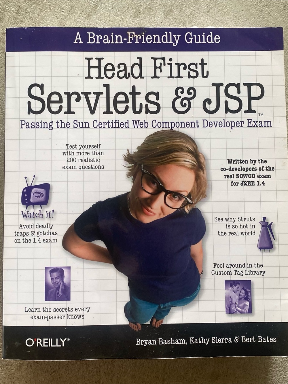 Head First Servlets & JSP instructional book - msrp. $44.95